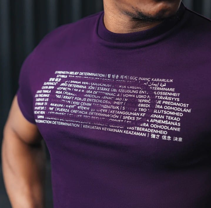 Aspire Purple T-Shirt - Image 2