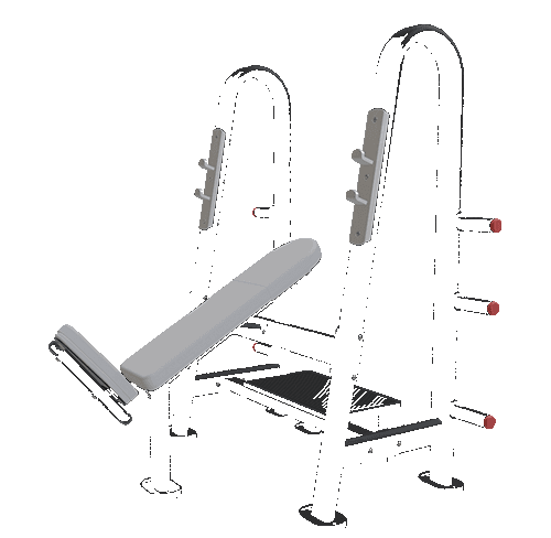 Instinct® Olympic Incline Bench