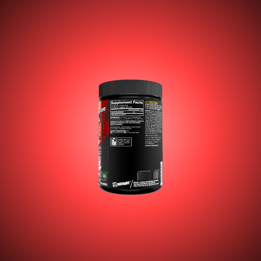 MUTANT® CREATINE 300GM (60 SERVINGS) UNFLAVORED - Image 3