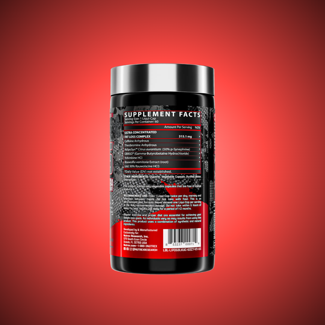 Nutrex Lipo-6 Black Ultra Concentrate - Image 9