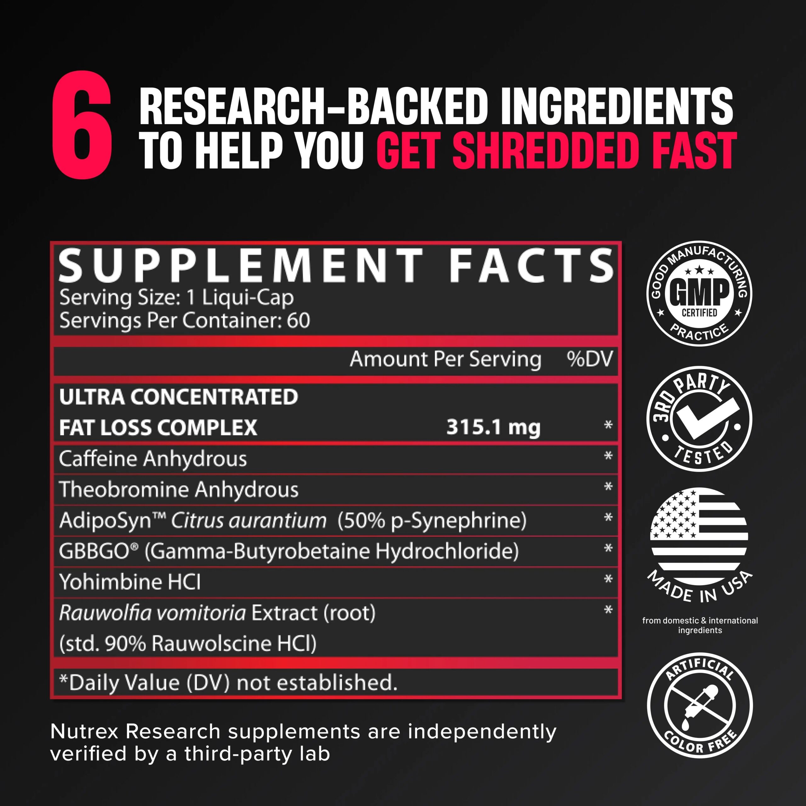 Nutrex Lipo-6 Black Ultra Concentrate - Image 2