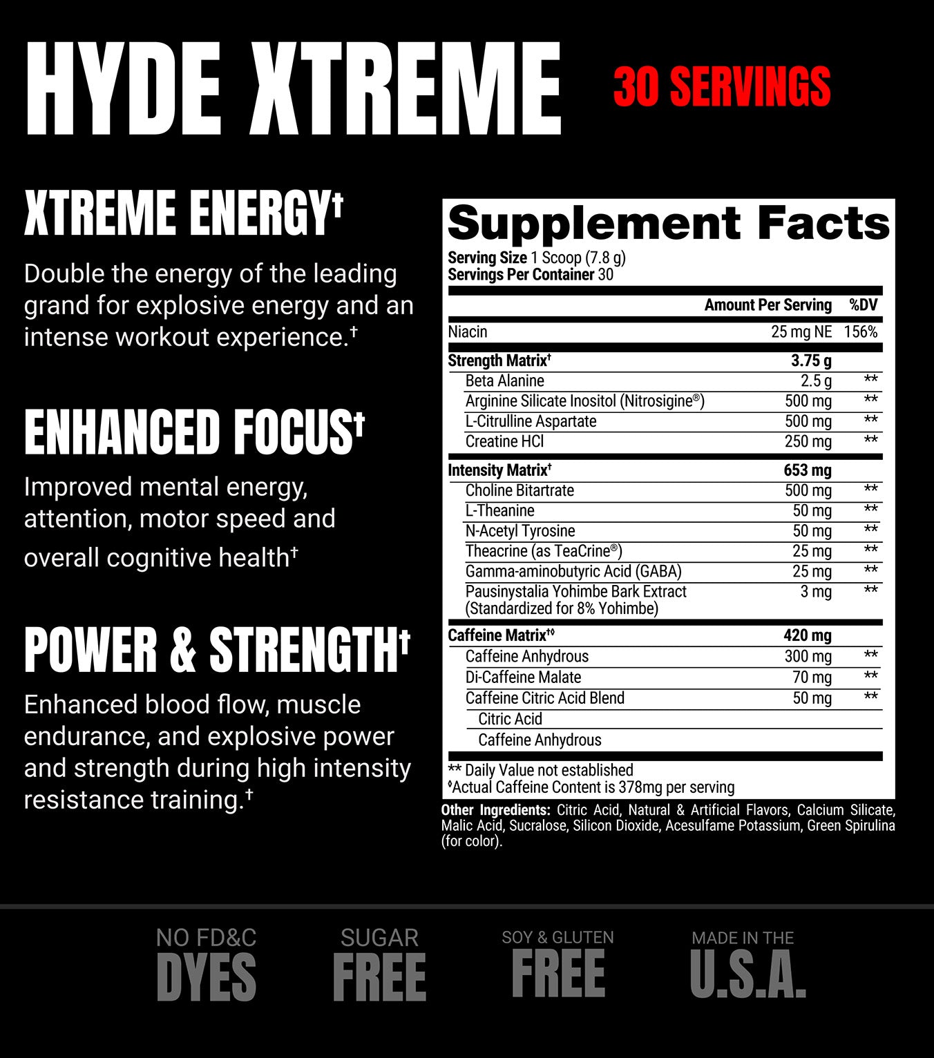 Prosupps Mr Hyde Xtreme Green Apple - Image 8