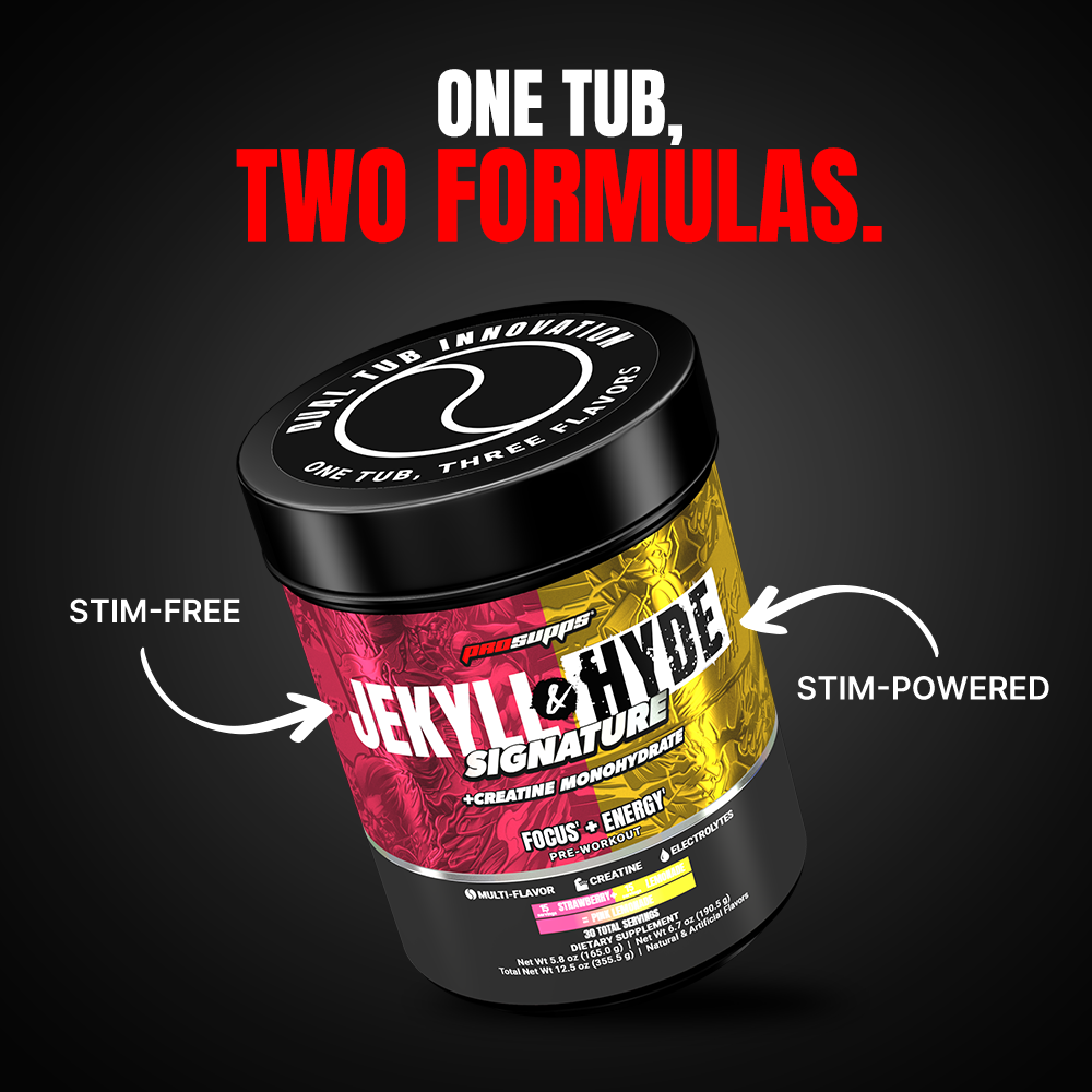 Prosupps Jekyll & Hyde Signature Dual Tub Strawberry/Lemonade (30 Servings) - Image 5