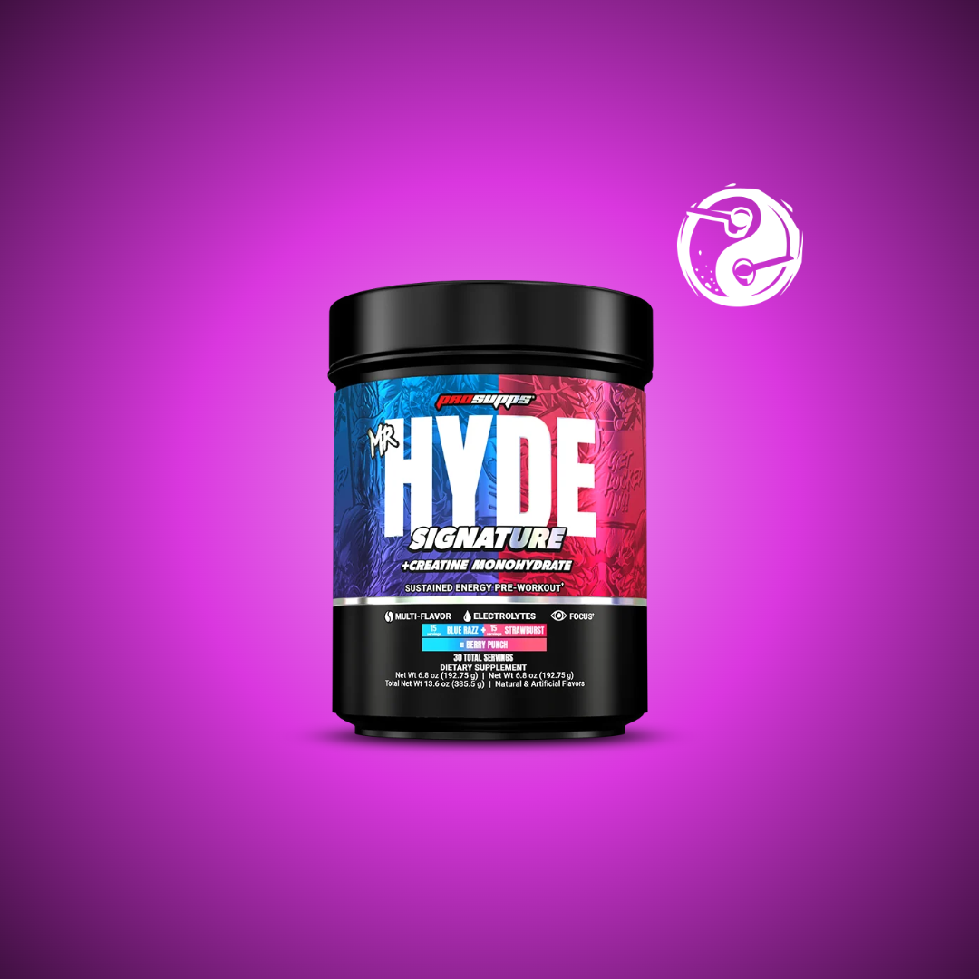 Prosupps Mr. Hyde Signature Dual Tub Blue Razz + Strawburst (30 Servings) - Image 2