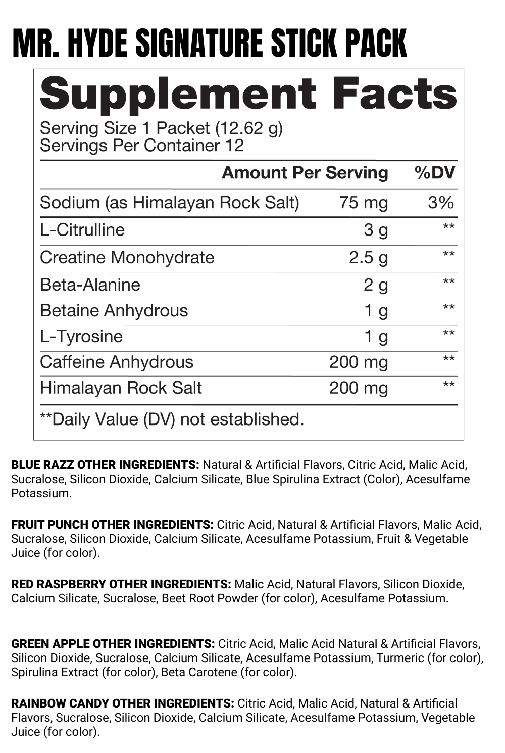 Prosupps Mr. Hyde Signature 30 Stick Bag - Image 4