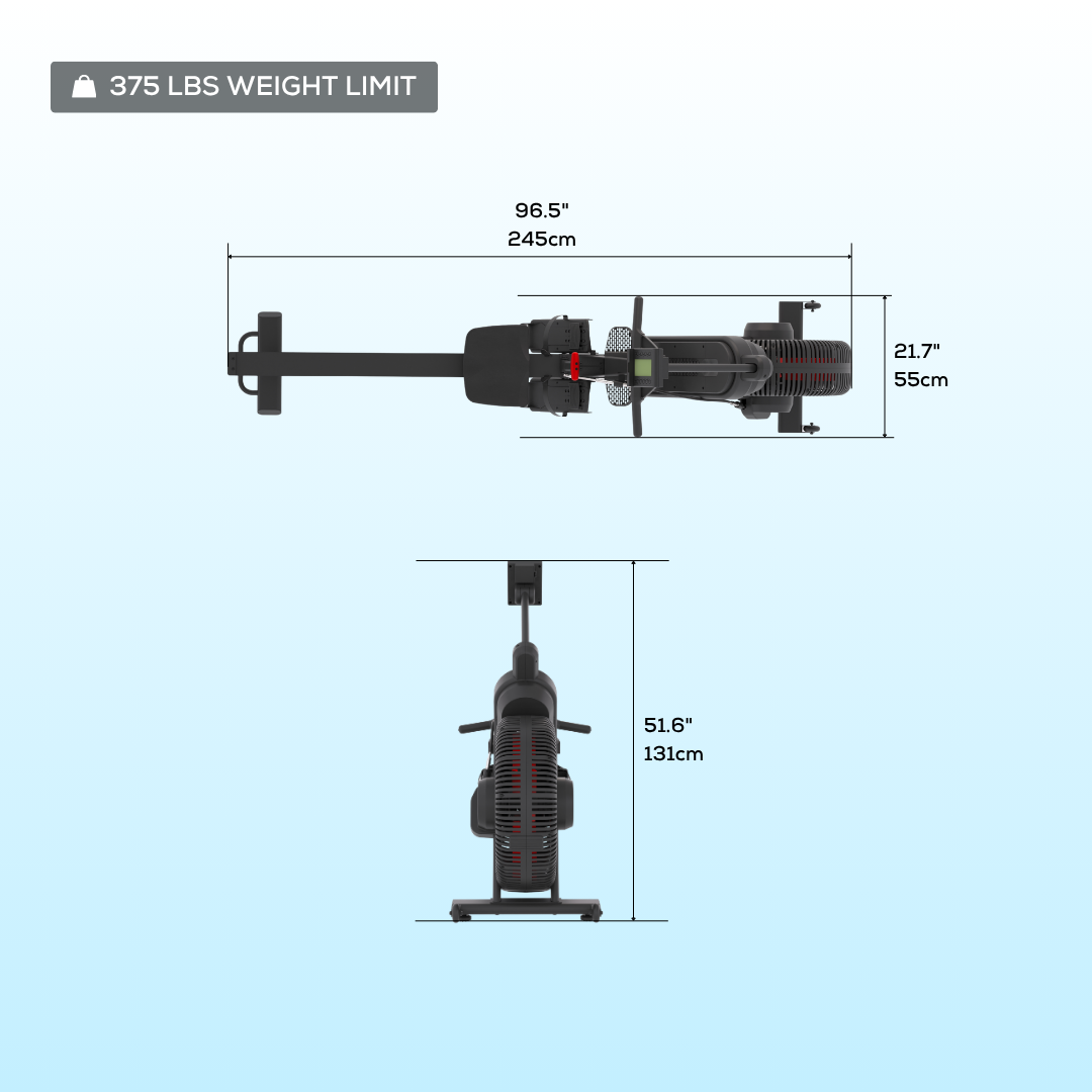 STEPR ROWER XL VPR - official product image 10