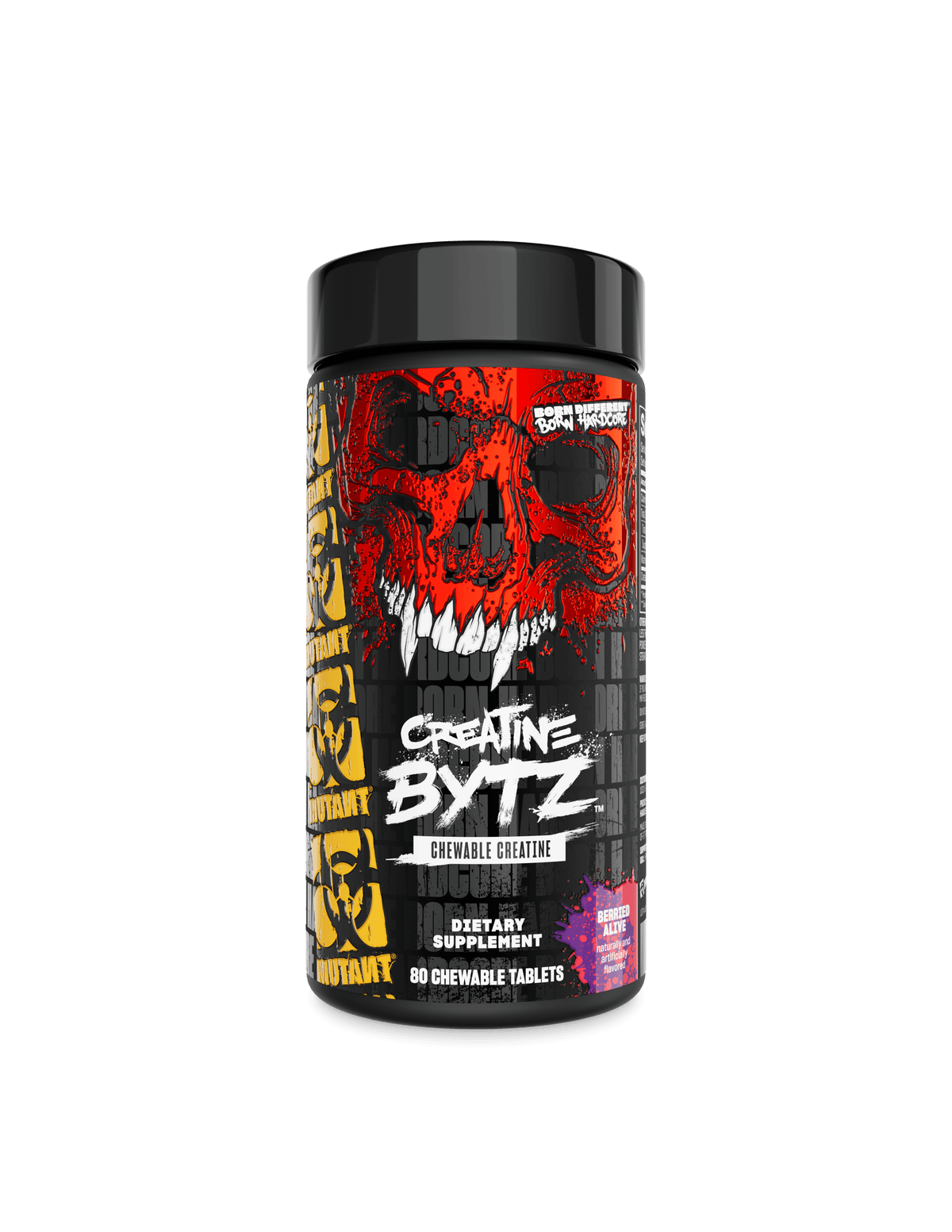 MUTANT CREATINE BYTZ 80 TABLETS Berried Alive